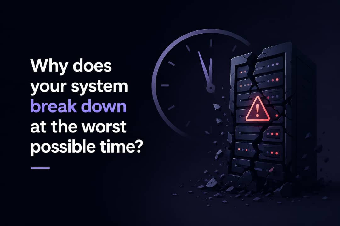 Why Does Your System Break Down at the Worst Possible Time?